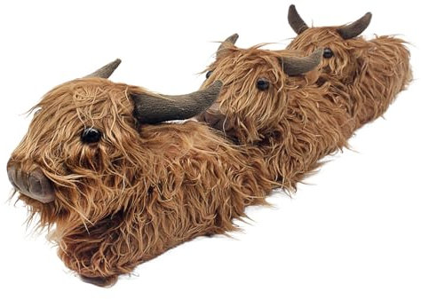 Lesser & Pavey Highland Cows Draught Excluder | Decorative Door Draft Stopper for Bottom of Door | Weather Stripping Seal for Cold & Noise Protection | Stylish Home Accessory for All Seasons