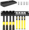 Wall Mount Hammer Rack, Tool Storage Organizer Holder, Heavy Duty Steel Wall Bracket, Space Saving Organizer for Workshop, Shed, Garage