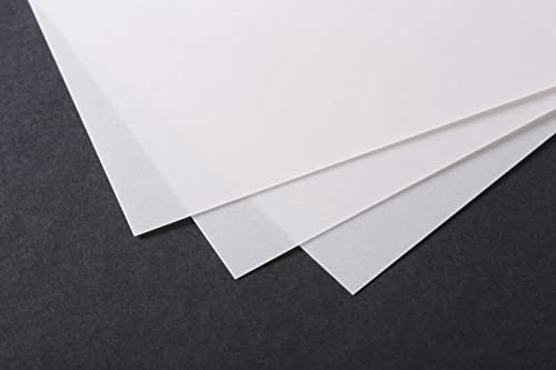 Clairefontaine 975142C Ries Transparentpapier (DIN A3, 29,7 x 42 cm, 10 Blatt, 400 g, ideal für technische Zeichnen) transparent