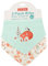 Zerodis Lätzchen Baby Weiche Baumwolle Spucktuch Dreieckstuch Unisex Baby Shower für Baby Neugeborenen(Zufälliges Muster)