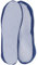 Harrys-Collection Damen Herren Kinder Ledersohle für Hüttenschuhe, Farben:blau, Schuhgröße:44/45