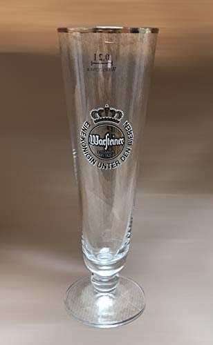 Warsteiner 0,2l Glas/Goldrand/Gläser/Bierglas/Biergläser/Gastro/Bar/Party / 1 Stück