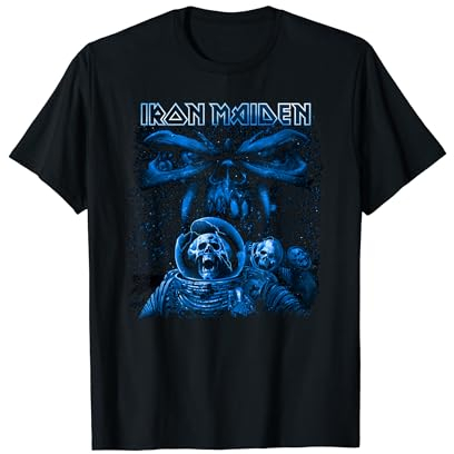 Iron Maiden - Blue Album Spaceman T-Shirt