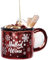 Sareva Weihnachtskugel Glühwein-Tasse - Weihnachtsball - Glas - Hängend - Weihnachten