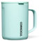 Corkcicle Origins Reise-Kaffeetasse mit Neonlichtern, dreifach isolierter Edelstahlbecher für heiße Getränke, auslaufsicher, wiederverwendbar, BPA-frei, spülmaschinenfest, sonnengetränktes Blaugrün,