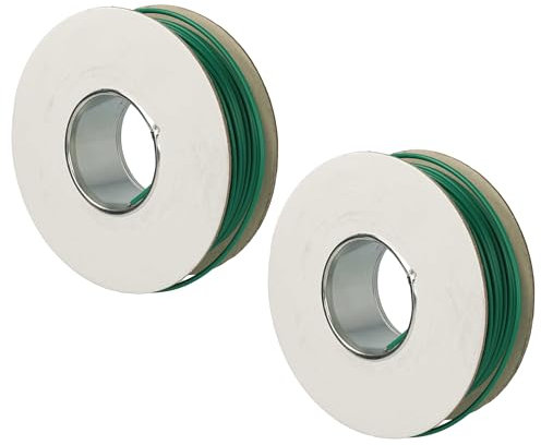 vhbw 2x Cavo perimetrale compatibile con Worx Landroid WR113MI robot tosaerba - Filo perimetrale 50 m verde