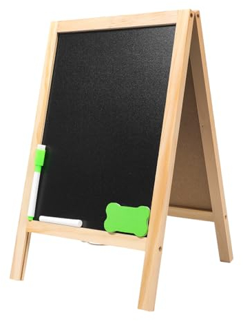 VILLFUL Magnetische Doppelseitige Tafel Mini-kreidetafel Zum Aufhängen Platzschilder Nachrichtentafel Geeignet Für Hochzeitsschilder Und Pflanzendekoration