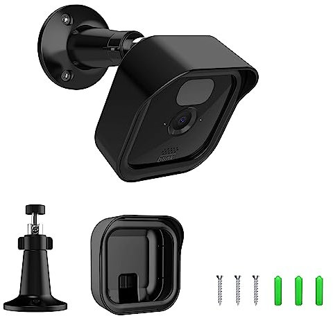 Blink Outdoor Camera Mount, 360°Adjustable Weatherproof Wall Mount Protective Cover Case Housing for Blink Outdoor 3rd Generation Security Cameras, Blink Accessories for Home Security- Black