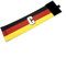OXUM Sport Kapitänsbinde für Kinder und Erwachsene - Fußballbinde mit der Flagge Deutschlands - Elastische und verstellbare Binde Größe L