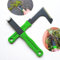 Set 2 Outils de Désherbage Manuel. Couteau avec Lame en V : déracine en profondeur Pissenlits ou Chardons. Couteau Grattoir d’Angle : élimine Mousse et Mauvaise Herbe dans les Joints de Carrelage.