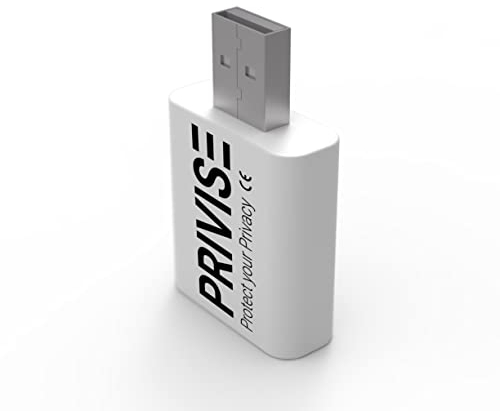 Privise - Bloqueador de datos USB, bloqueador de antivirus, bloqueador de sincronización de datos, para ordenadores portátiles, tablets, smartphones, 1 unidad