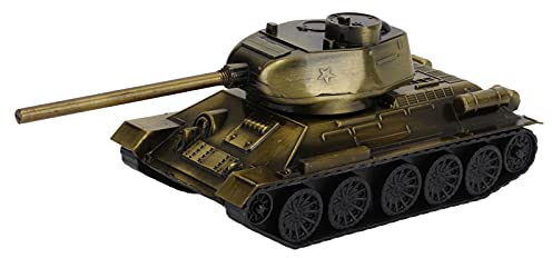 Militär-Panzer-Modell, Metall-Retro-Rumpf-Panzer-Modell 3D-Metall-Panzer-Modell für Bürodekoration