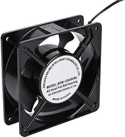 Ventilador de Enfriamiento Axial AC 220-240V - Disipador de Calor para Flujo de Aire - Enfriador 200-240V