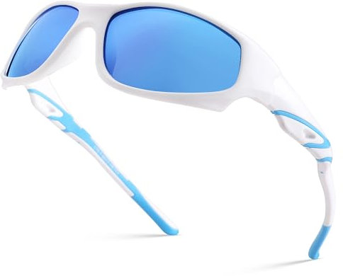 Pro Acme Kinder Sonnenbrille Jungen Mädchen polarisierte Sport-Sonnenbrille flexible unzerbrechlich Baseball Shades für Kinder Alter 3-10