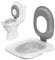 Cat Tray Seat, Cat Toilet Trainer, Sandpit Mat, Cat Trainer, Cat Potty Trainer Set, Reusable Toilet Cat Trainer for Hygienic Cleaning of Pets