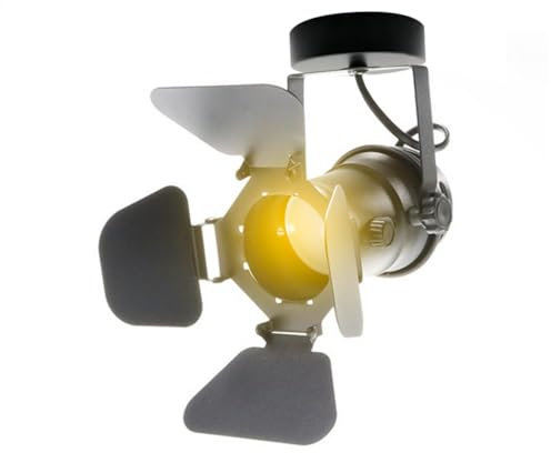Zarivy Movie Wand- oder Deckenlampe mit GU10-Sockel, perfekt für die Beleuchtung jeder Ecke. Das moderne und vielseitige Design wertet den Stil Ihres Hauses auf. Erneuern Sie Ihre Räume