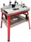 LUMBERJACK RTS784 PRO SERIES Router Table, Heavy-Duty Cast Iron Workbench with Sliding & Tilting Table, Secure Clamping System & On-Board Switch, Woodworking & Routing Station