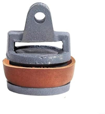 Pompa a mano in ghisa, pistone di ricambio con kit di tenuta in pelle 75 tipo pompa da giardino per pozzi d'acqua e pompa a stantuffo pezzi di ricambio 95mm altezza 65mm spessore