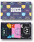 Happy Socks Unisex 3-Pack Mixed Cat Gift Set Socken, Multi, M (3er Pack)