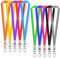 emperoch Schlüsselband, 10 Stück Schlüsselbänder Umhängeband, Büro Abzeichen Lanyards mit Swivel Schließe Neck Strap Lanyard, für Ausweishüllen Kartenhalter Schlüssel Damen und Männer (Bunt)