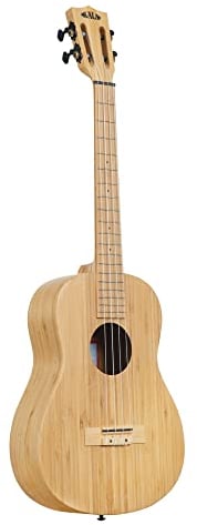 Kala Brand Music Co. Bamboo Collection KA-BMB-B Ukulele mit 4 Saiten, Natur, Bariton