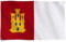 Runesol Bandera de Castilla la Mancha, 91x152cm, 3ft x 5ft, 4 Ojales, Ojal en Cada Esquina, Castilla La Mancha, Castela la Mancha, Banderas Premium, Interior, Exterior, Colores Vívidos