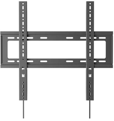 Soporte de pared para TV de 75 kg, marco fijo de pantalla plana para monitores LCD/LED de 50 a 90 pulgadas, base plana resistente, soporte de TV DG760 para una instalación segura