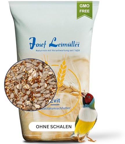 Leimüller Wildvogelfutter schalenfrei 25kg - Vogelfutter Wildvögel Ganzjährig mit Sonnenblumenkerne & Erdnüsse - Streufutter für Wildvögel Staubfrei & ohne Zusatzstoffe