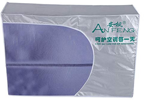 Funda para Aire Acondicionado exterior con rejilla de ventilación(2p(80 * 26 * 57))