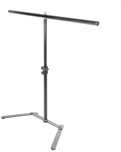 Pixapro 39-68cm x 70cm T Bar Background Support Stand Photography Lighting Video Studio Camera Light Photoshoot Lighting Portable Filming Lights Professional Accessories