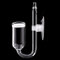 Dannisly CO2 Diffusor U Form für Aquarium Aquarium Pollen Glas CO2 Bubble Diffusor Luftpumpe Rückschlagventil für Aquaneat Aquarium gepflanzt