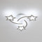 Goeco Lampadario cameretta, Plafoniera LED Soffitto 40W 4500LM, per Camera da Letto La Stanza dei Bambini Bagno, Luce Bianca Fredda 6500K, Diametro 54cm
