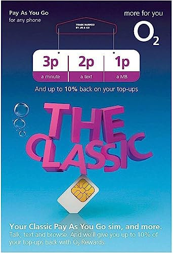 O2 Classic Pay as you go Classic PAYG