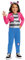 Gabby Costume for Kids, Official Gabby's Dollhouse Costume and Cat Ears Headband, Toddler Size Medium (3T-4T)