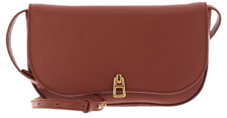 Coccinelle Leder Umhängetasche Abendtasche Magie Mini Bag Brule braun
