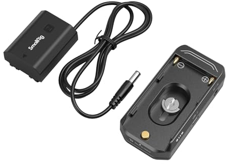 SMALLRIG Battery Adapter Mount Plate with for Sony NP-FZ100 Dummy Battery, for A7R V, A7 IV, A7S III, A7C II, A7CR, with USB-C Port and Dual DC Outputs Compatible with NP-F970, NP-F550, NP-F770-4341