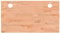 vidaXL Schreibtischplatte, Tischplatte mit 4 abgerundeten Ecken, Arbeitsplatte Platte für Schreibtisch Esstisch, Holzplatte Bürotischplatte, 110x60x2,5 cm Massivholz Kiefer