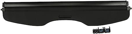 QASULER Kofferraum-Laderaumabdeckung, for Ford, for Focus Schrägheck 2005–2011, Sicherheitsschild, hinterer Gepäckvorhang, einziehbar, Privatsphäre, Autozubehör Gepäckabdeckung(Beige)