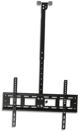 ZMAZHANG Tv Wall Mount - Adjustable Ceiling TV Mount Bracket, Full Motion 360 Deg Rotation Tilt Swivel TV Mount, Fits 40-80inch LED Screen Display, Can 90° Flip Down Ceiling TV Mount Stand (Size : 0.