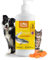 Natural Dog Treats - Olio di Salmone Norvegese per Cani e Gatti - Pesce 100% Naturale - Omega 3, 6, 9 con Vitamine per Animali Domestici, 500ml