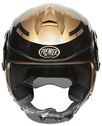 Premier HELM COOL OPT 19,SCHWARZ/GOLD,M