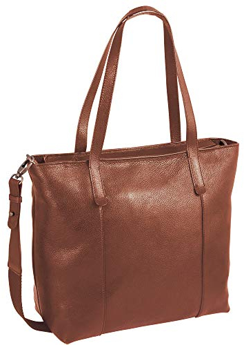 camelactive bags_Womenwear Sona Damen Shopper L, cognac, 40x13x30