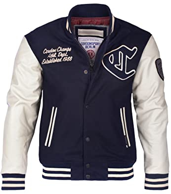 Cordon Sport Berlin Team Jacket, 1592-952-6643 (Blau/beige, S)