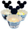 Cupcake Toppers,Kuchenaufsätze 24 Stücke Micky Cupcake Wrappers Kuchendeckel für Geburtstagsfeier Hochzeiten Jubiläen Gartenpartys Geburtstagskuchen Dekoration Lieferungen