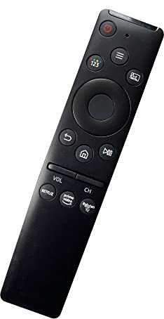 FOXRMT Telecomando Sostitutivo per Samsung TV LCD LED UHD QLED 4K HDR Smart, Con Tasti Rapidi per Netflix Prime Video Rakuten-TV