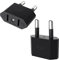 VIEVRE US to EU Adapter,2 Stück Adapter USA Deutschland Stecker,Stecker Adapter,US Stecker Adapter Auf EU,US Adapter EU,USA Adapter Steckdose,Adapter USA Deutschland für Geräte mit USA-Netzteil