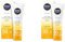 NIVEA SUN UV Gesicht Anti-Age Sonnenschutz Q10 mit LSF 50 (50 ml), feuchtigkeitsspendende Gesichtssonnencreme, Anti-Falten Sonnencreme mit Schutz vor UVA-/ UVB-Strahlung (Packung mit 2)