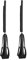 Wedhapy Volleyball Trainingsgeräte Volleyball Rebounder 1 Set Anfänger und Profi Volleyball Spike Trainer Volleyball Trainer zum Springen Servieren von Armschwingen Set 1
