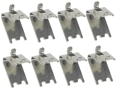 Gadpiparty Freezer Shelf Clamp Metal Clips for Refrigerator 8 Pack Fridge Shelves Clips Sturdy and Easy to Install