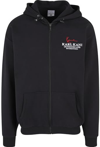 Karl Kani Herren KU241-001-2 Chest Signature Os Full Zip Hoodie